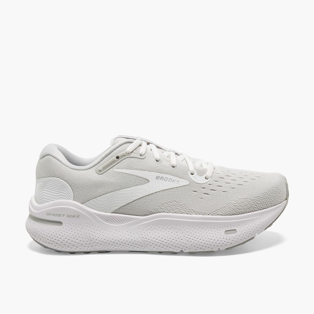 Chaussure Running Brooks Ghost Max Blanche Femme | EJJ-4937615